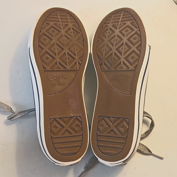 Converse Chuck Taylor Glitter Low Teal - Picture 7 of 8